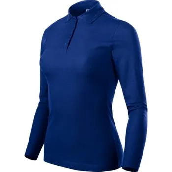 Dámská košile MALFINI® Pique Polo LS Polokošile dámská Velikost: M, Barva: královská modrá