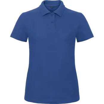 Dámská košile B&C Dámská polokošile Piqué polo ID.001 Velikost: L, Barva: královská modrá