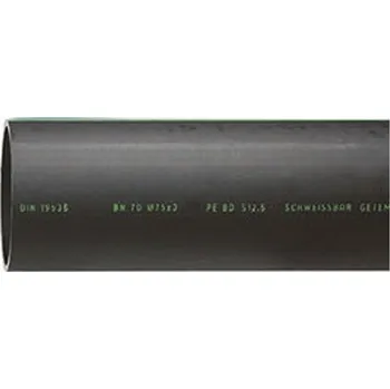 Kanalizační potrubí Trubka odvodňovací Wavin Quickstream HDPE SDR26 d40 x 3,0 x 5000 mm, černá