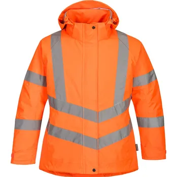 PORTWEST Dámská zimní bunda Hi-Vis Velikost: XS, Barva: oranžová