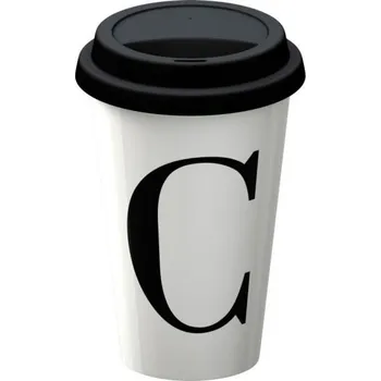 Cestovní hrnek C černá 9x9x15