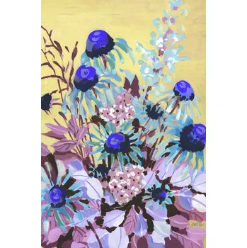 Plakát Plakát, Obraz - Echinacea Cobalt Blue, Ania Zwara