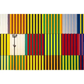 Plakát Plakát, Obraz - light and coloured verticals, Hans	Peter Rank