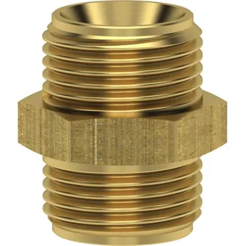 RC náhradní díl Lüdecke Nipl G1/4" - G1/4" mosaz - doprodej