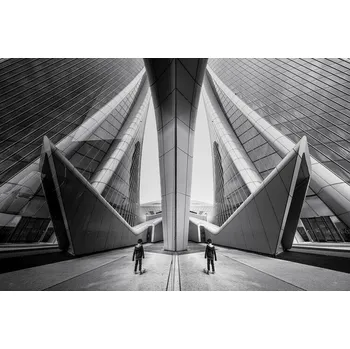 Plakát Plakát, Obraz - City life's reflections, Marco Tagliarino