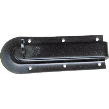 Nábytkové kování TS Zástrč lakovaná černá 140 mm