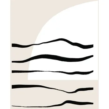 Plakát Plakát, Obraz - Sunset and Waves, uplusmestudio