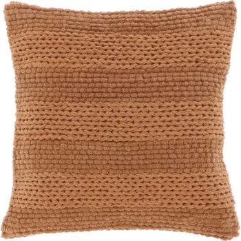 Dekorativní polštářek Dekorační polštářek NANCY 45x45 cm, hnědý