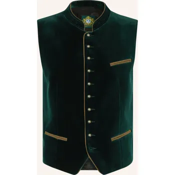 Hammerschmid Pánská Krojová Vesta Albrecht Ze Sametu, tmavě...