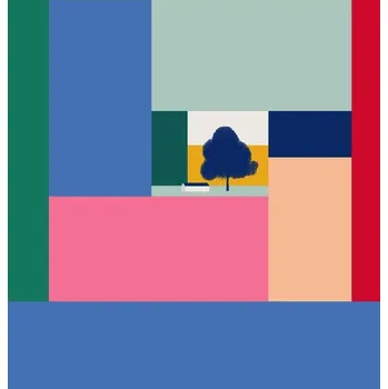 Plakát Plakát, Obraz - Barn In Color Blocks, Little Dean