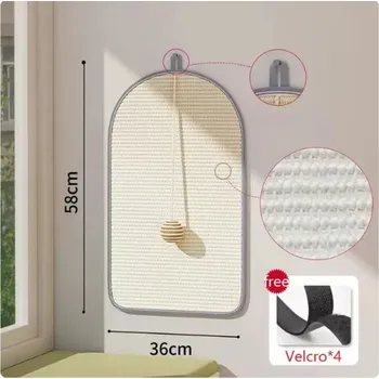 Škrabací podložka s míčkem na broušení drápků pro kočky Velikost: M 58x36 cm