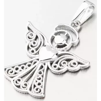 Přívěsek Přívěsek anděl bílé zlato 585 GCA13-021