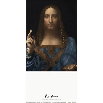 Plakát Leonardo da Vinci The Salvator mundi (Il Salvator mundi) 30 × 40 cm