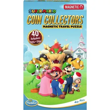 Desková hra Ravensburger ThinkFun Super Mario Coin Collectors Magnetická cestovní hra