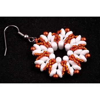 Korálek Náušnice Diojenis č. 1185 - stavebnice