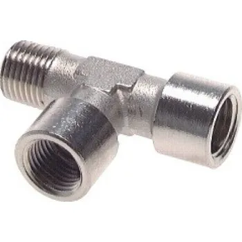 Instalatérský materiál TS T-šroubení G3/8" (spodní a boční) - R3/8" (boční)