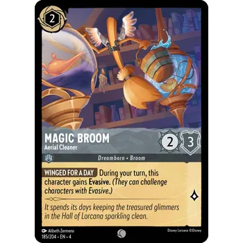 Karetní hra Magic Broom 185/204 - Ursula´s Return Typ karty: Foil