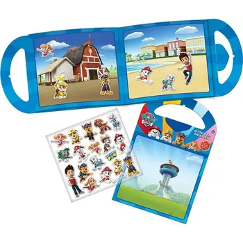 samolepka SAMOLEPKOVÁ KNÍŽKA TLAPKOVÁ PATROLA