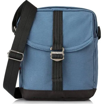Hedgren Great American Heritage QUEST Vertical Crossover 10" RFID Denim Blue