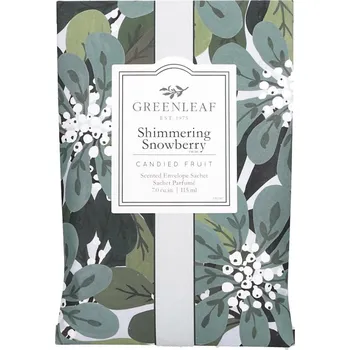 Osvěžovač vzduchu Vonný sáček Shimmering Snowberry zelená 18x12