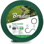 Bradas Plastový lemovací okraj trávníku OBEGR4010SET 4cm x 10m zelená