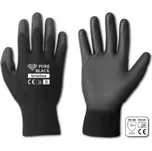 Pracovní rukavice Pure Black, velikost 10