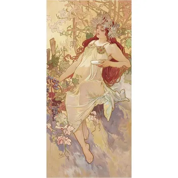 Plakát Plakát, Obraz - The Seasons: Autumn (1896), Alfons Mucha