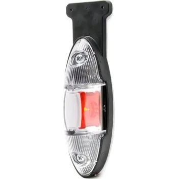 Přívěs k motorovému vozidlu Svítilna doplňková obrysová LED WAS W107/820LJ II(12-24V) na držáku, Levá, QS150