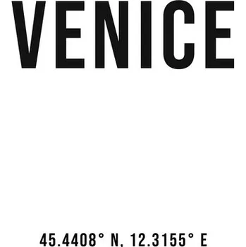 Plakát Plakát, Obraz - Venice simple coordinates, Finlay & Noa