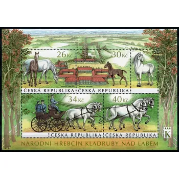 Poštovní známka Česká pošta (2022) A 1180 - 1183 ** - Česká republika - Národní hřebčín Kladruby nad Labem