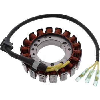 Autoelektrika Kawasaki VN 1500 1988-1995 stator alternátoru Tourmax Japan (Tourmax STA-411 - nahrazuje originální díl s OEM číslem: 21003-1385,&nbsp;21003-1164&nbsp;)