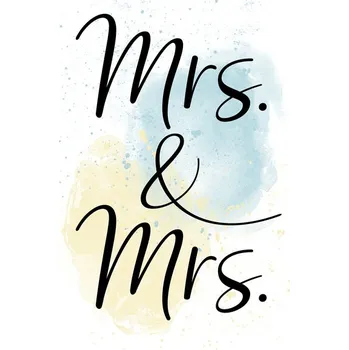 Plakát Plakát, Obraz - Mrs. & Mrs., Melanie Viola