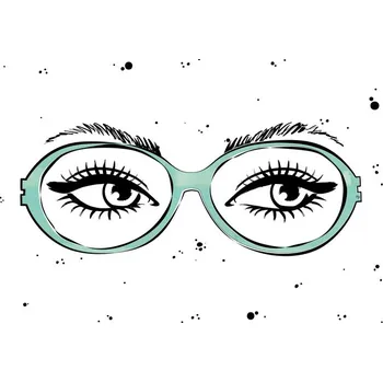 Plakát Plakát, Obraz - Eye glasses, Martina Pavlova