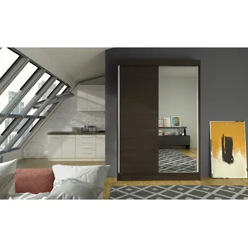 Šatní skříň Skříň Linora I 120 choco