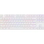 Genesis THOR 404 herní mechanická klávesnice Gateron Yellow Pro/US layout/Bílá