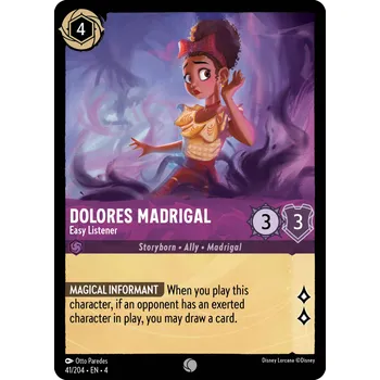 Sběratelská karetní hra Dolores Madrigal 041/204 - Ursula´s Return Typ karty: Standard