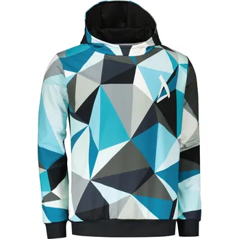 Pánská mikina Pánská mikina premium ALTISPORT VOJ/ALM007MI01 MODRÁ/ŠEDÁ XXXL