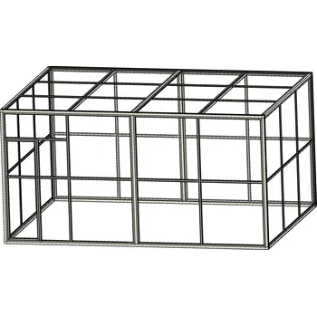 Pletivo Voliéra 4x3 - pletivo, elox. úprava