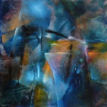 Plakát Plakát, Obraz - Winter night, Annette Schmucker