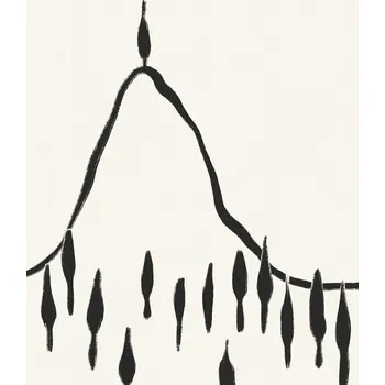 Plakát Plakát, Obraz - Minimal Line Landscape #2, Alisa Galitsyna