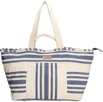 Plážová taška Modro-bílá velká plážová taška "Sea Star"
