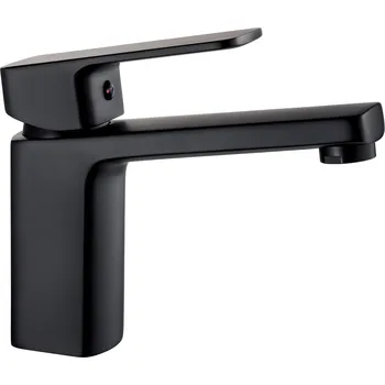 Vodovodní baterie Deante Neo Maro, umyvadlová baterie, černá matná, DEA-BLO_N20M