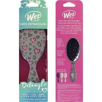 kartáč na vlasy Wet Brush Kids Detangler Leopard kartáč na vlasy