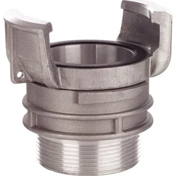 Instalatérský materiál LMC Spojka Guillemin hliník, s kroužkem 1 1/2" vnější