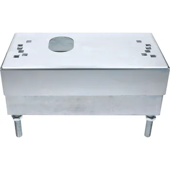 Pohon brány univerzální podstavec pro pohon posuvné brány - výškově nastavitelný 70 -140 mm, určený na chemické kotvení, pro pohony NICE, Key Automation a CAME