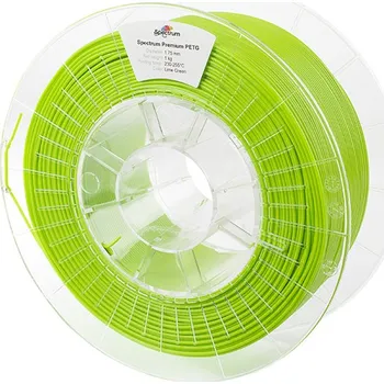 Filament Spectrum 3D filament, Premium PET-G, 1,75mm, 1000g, 80131, lime green