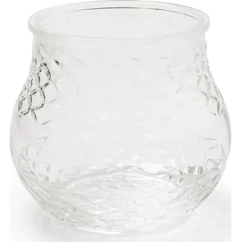 Váza Skleněná váza čirá 15x15x15