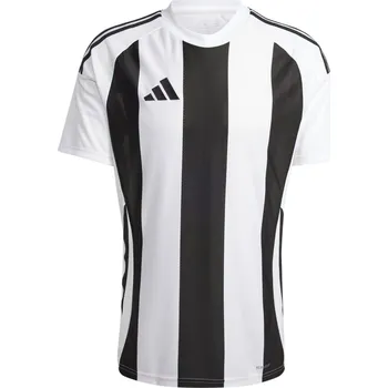 Pánské tričko Pánské Tričko s krátkým rukávem ADIDAS STRIPED 24 JSY IW2143 – Bílá L