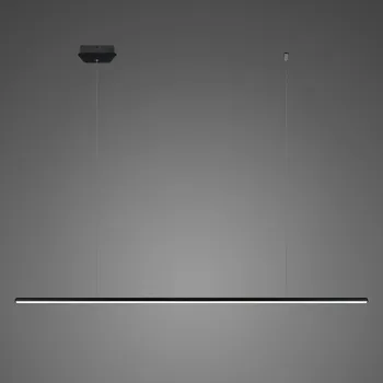 Altavola Design Linea závěsné svítidlo 1x15 W černá LA089/P2_120_3k_black