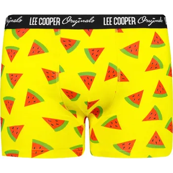 Pánské spodní prádlo Pánské boxerky Lee Cooper Patterned Lee Cooper žlutá 1440436